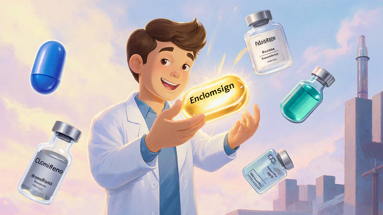 Enclomisign vs alternativas: comparativa completa