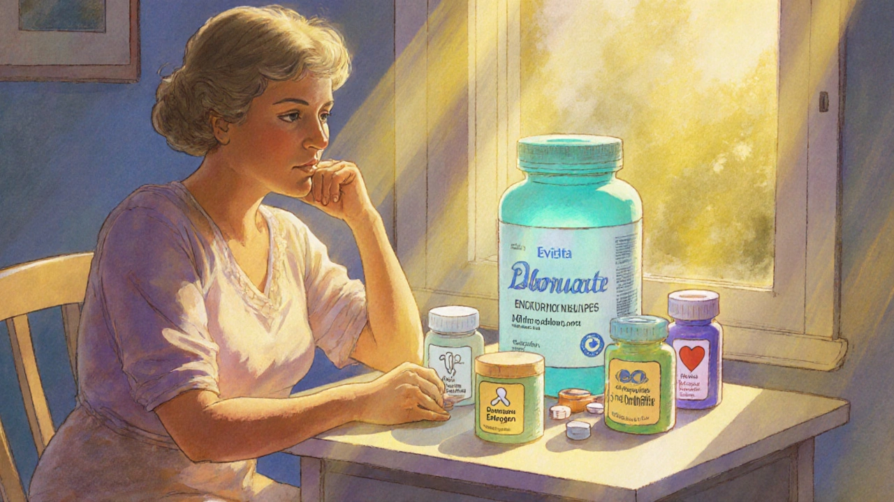 Evista (Raloxifeno) vs alternativas para la osteoporosis