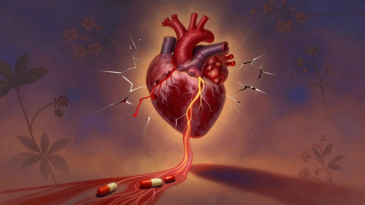 Danshen y medicamentos para el corazón: riesgos graves de interacción