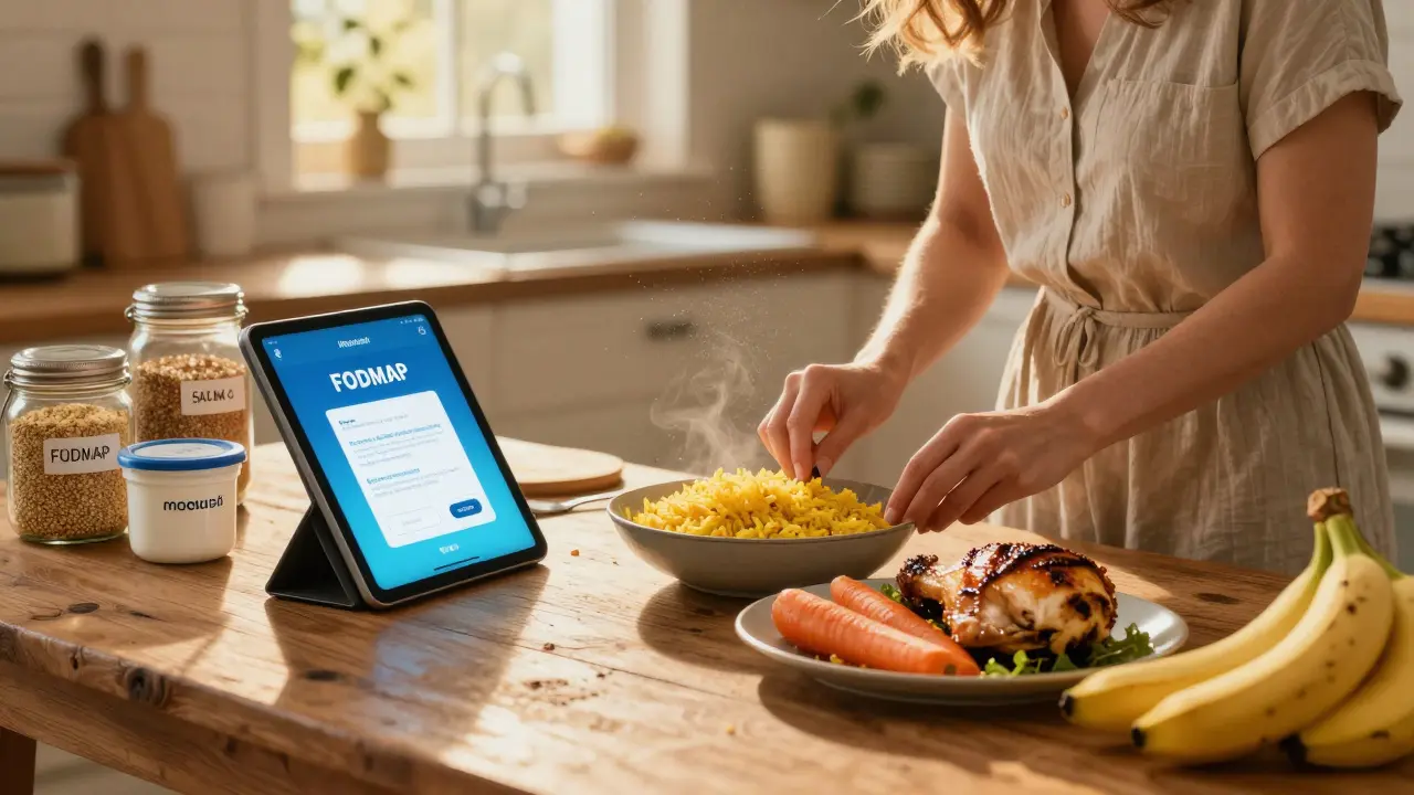 Dieta para el SII: FODMAP, baja en residuos y planes de eliminación